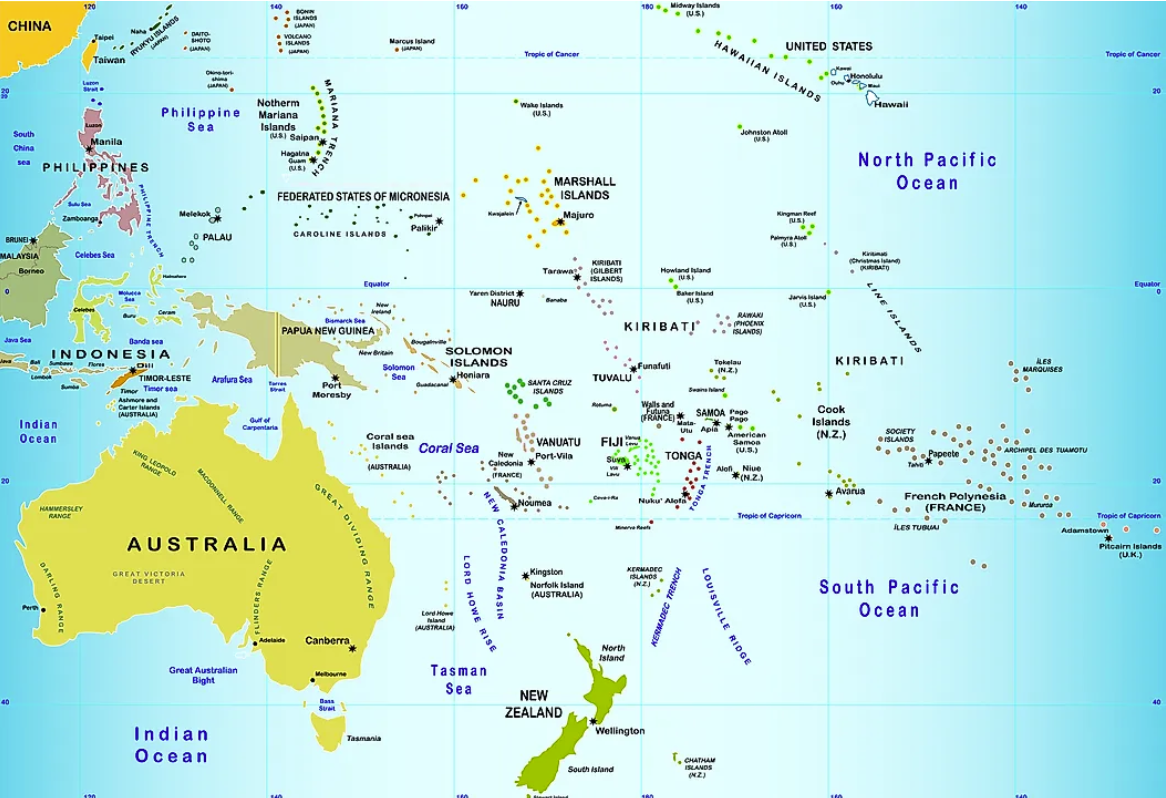 Globe Trotting: Oceania